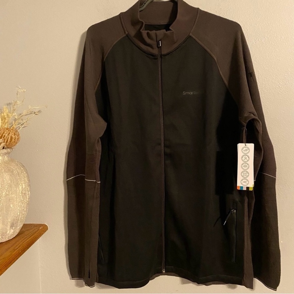 Mens NWT Smartwool Intraknit 200 Sport Full Zip Jacket Sz XL